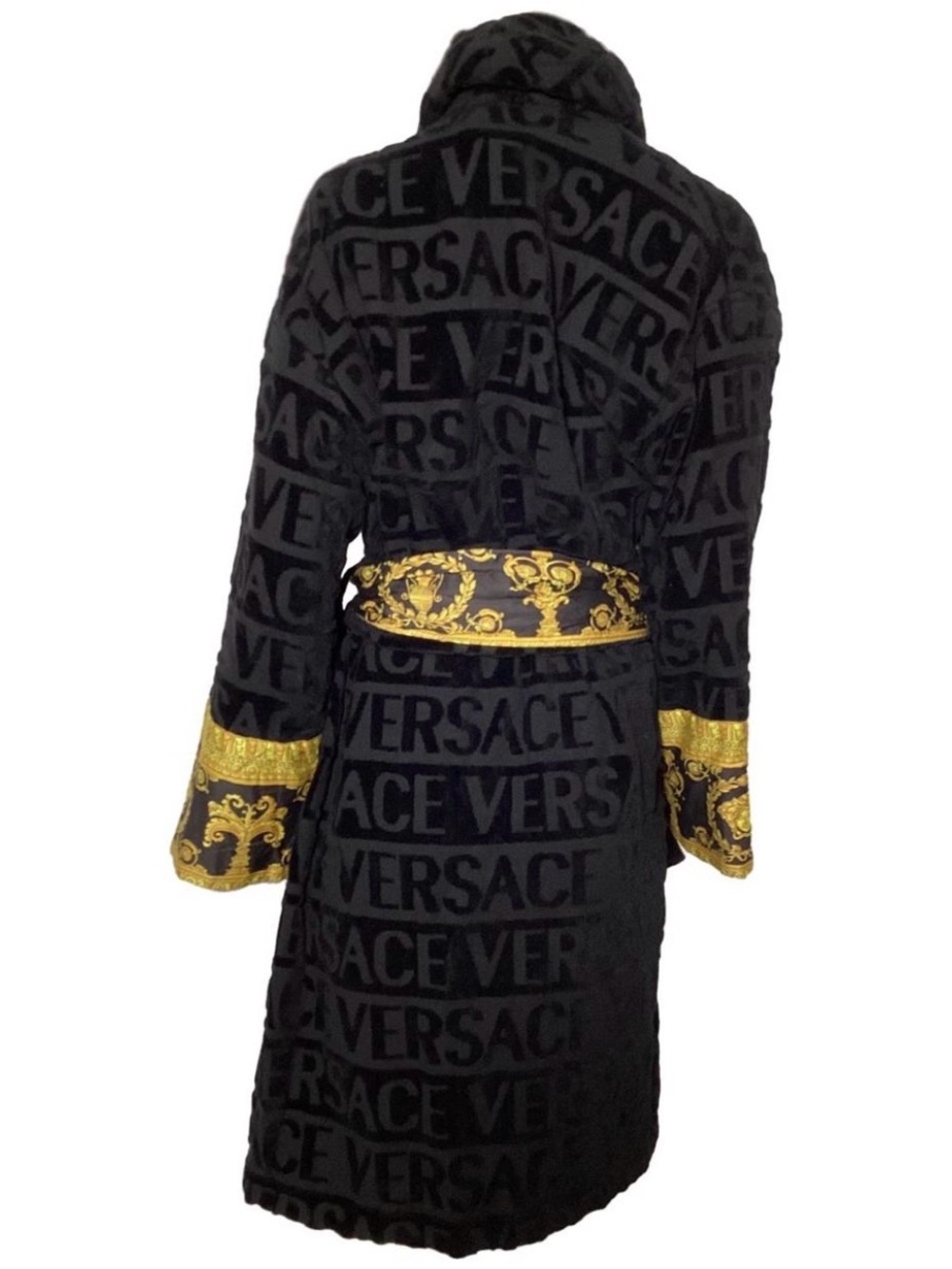Versace Baroque Bathrobe Unisex with COA - Picture 3 of 7